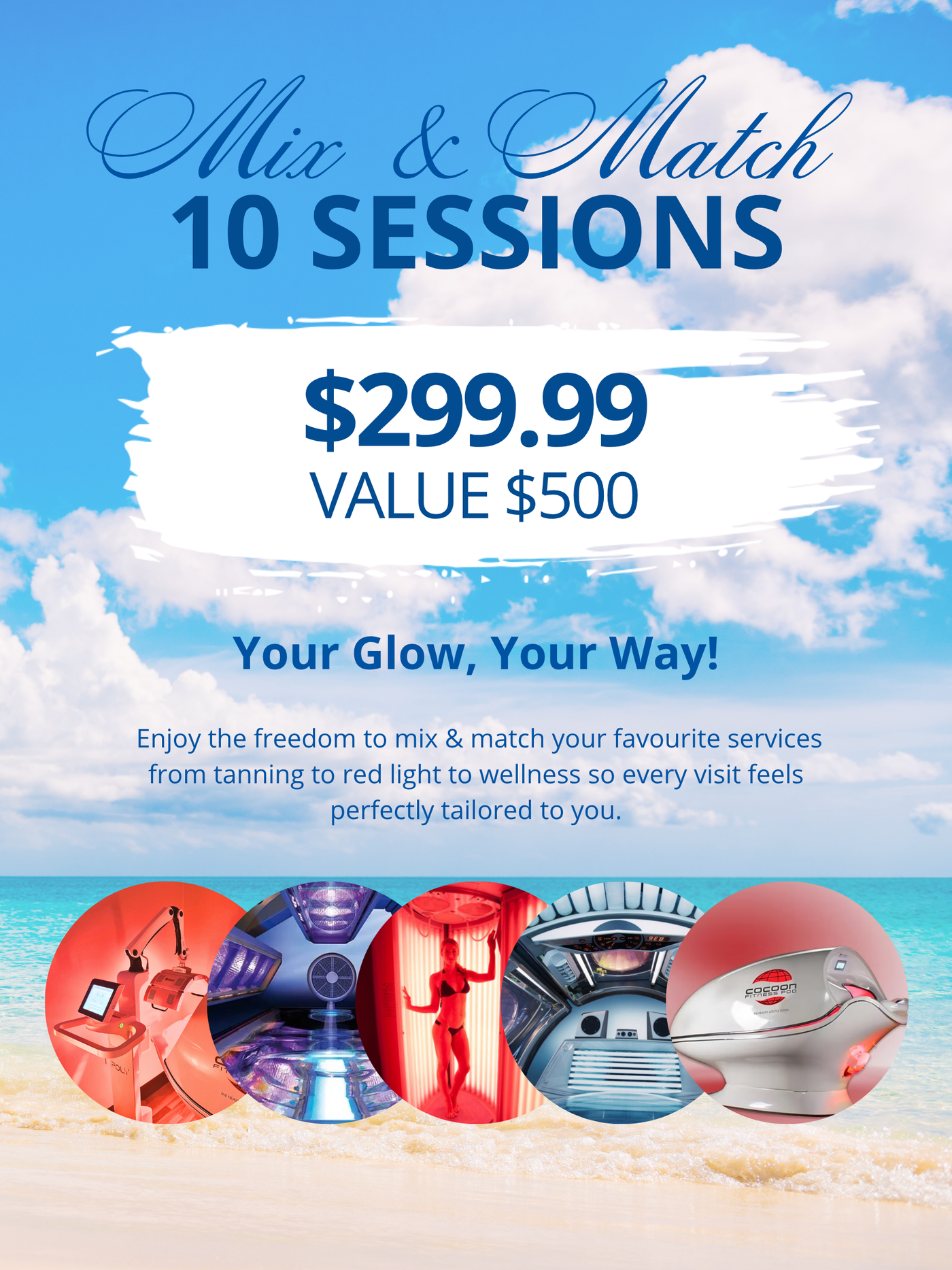 Mix & Match 10 Session Package